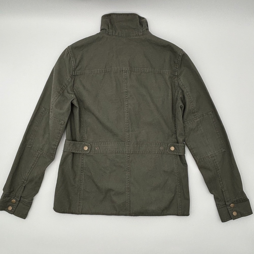 KUT from the Kloth Women's Medium Olive Green Military Field Jacket 100% Cotton - Picture 2 of 16